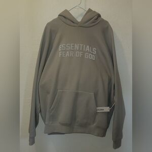 Essentials Fear Of God Hoodie Smoke XXL